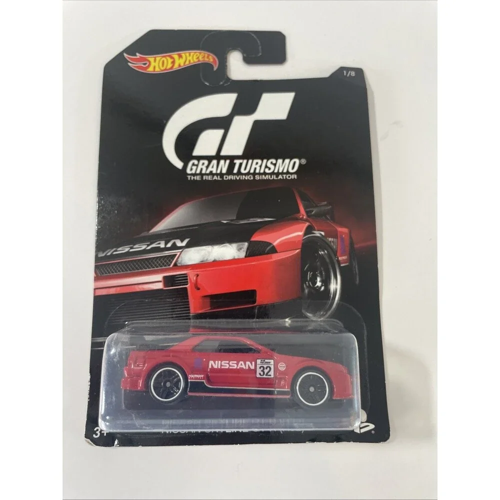 Hot Wheels Gran Turismo Nissan Skyline GT-R R32 1/64 Diecast w Protector New